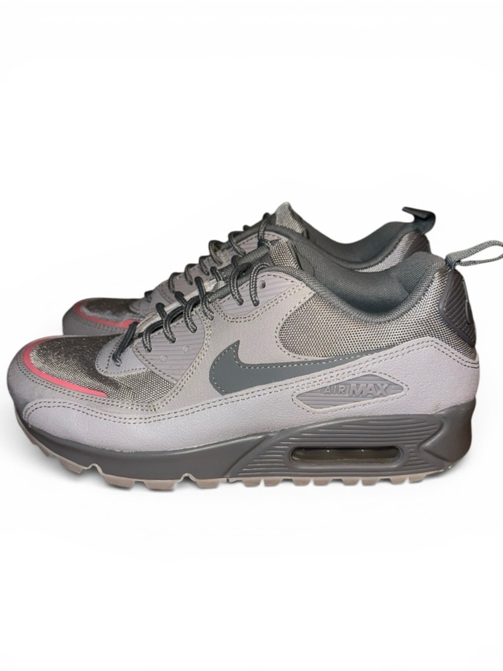 Nike Air Max 90 Surplus Wolf Grey/Cool Grey-Pink Salt Mens Size 8 - Picture 5 of 9